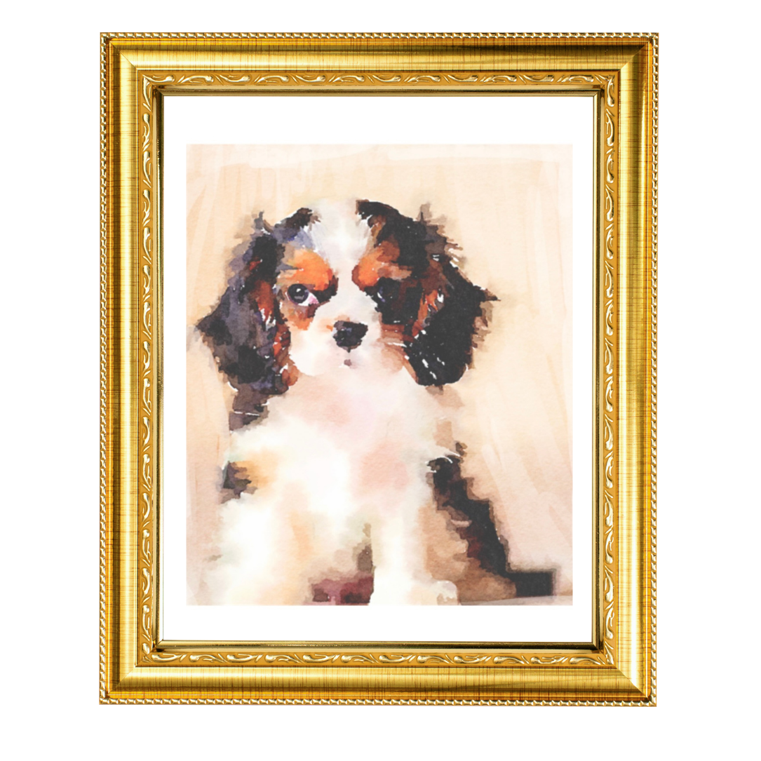 Custom Pet Portrait - 5x7 Watercolor